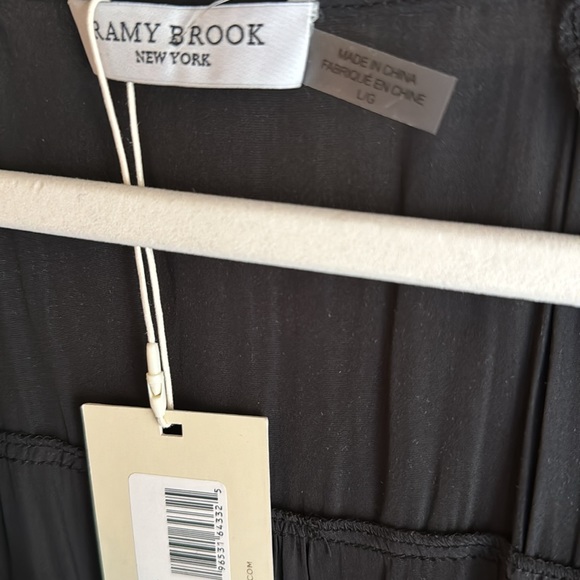 Ramy Brook - Teresa Dress - size L - Black - NWT - perfect holiday party dress - Picture 5 of 8